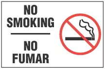 Prohibido Fumar No Smoking Spanish Sign