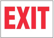 Exit Sign