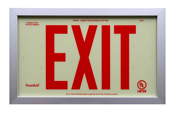 ul 924 exit sign